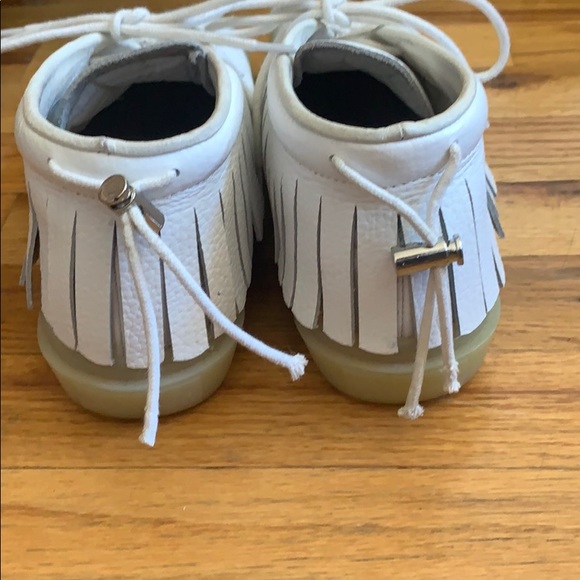 White leather sneakers - clear weather “one-o-one” - Picture 3 of 7